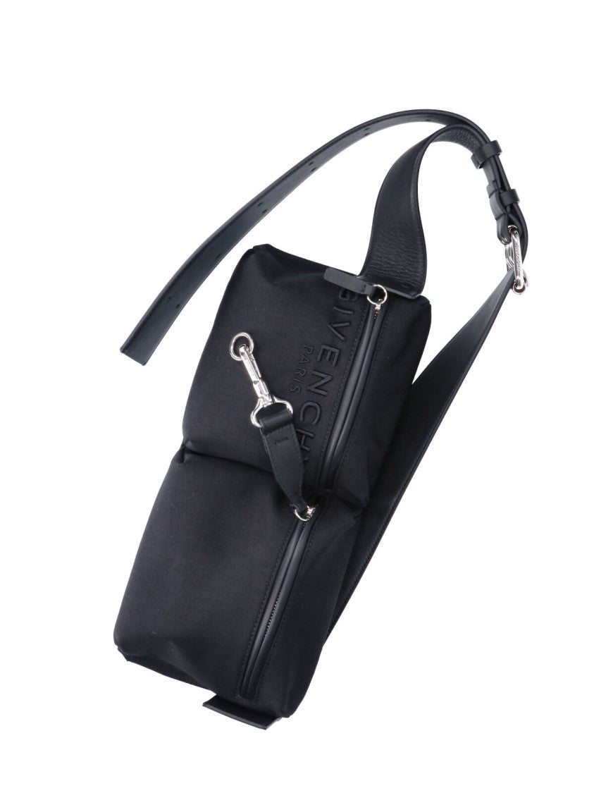 Givenchy Black Cargo Logo Belt Bag