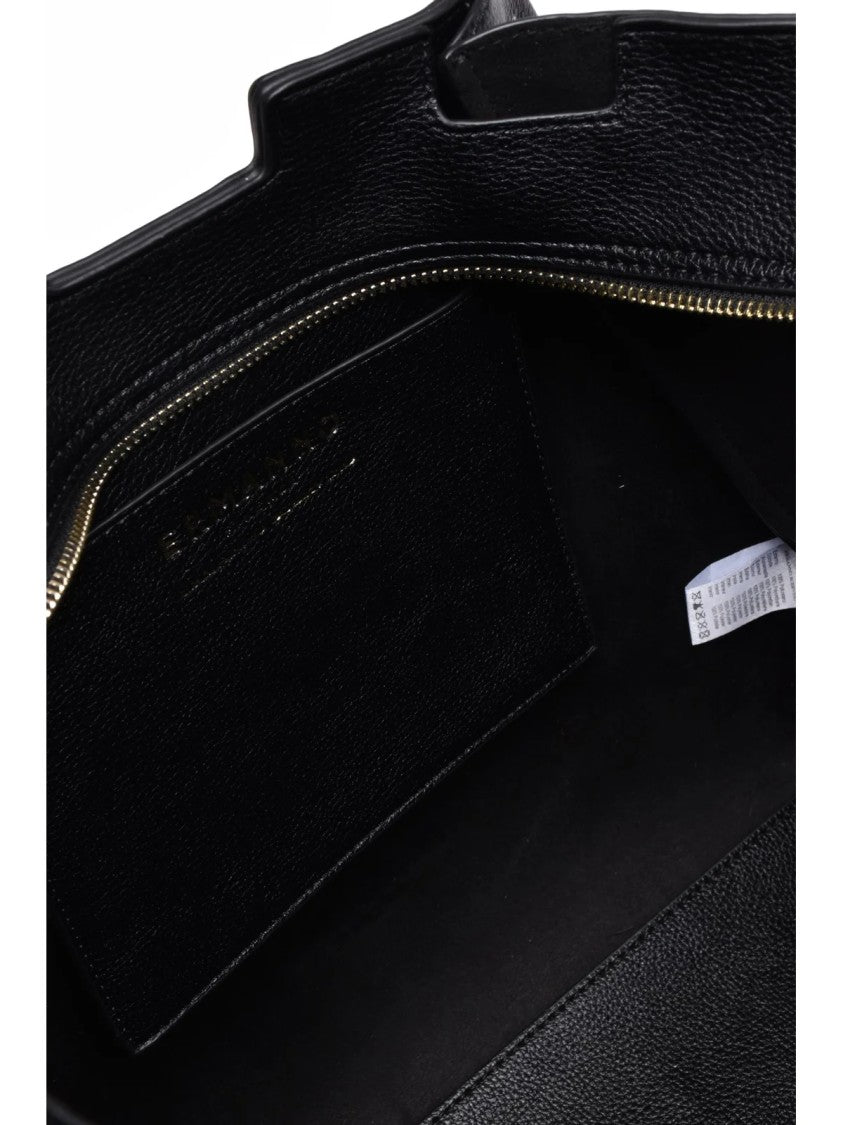 Ermanno Firenze Structured Textured Polyurethane Vally Shoulder Bag