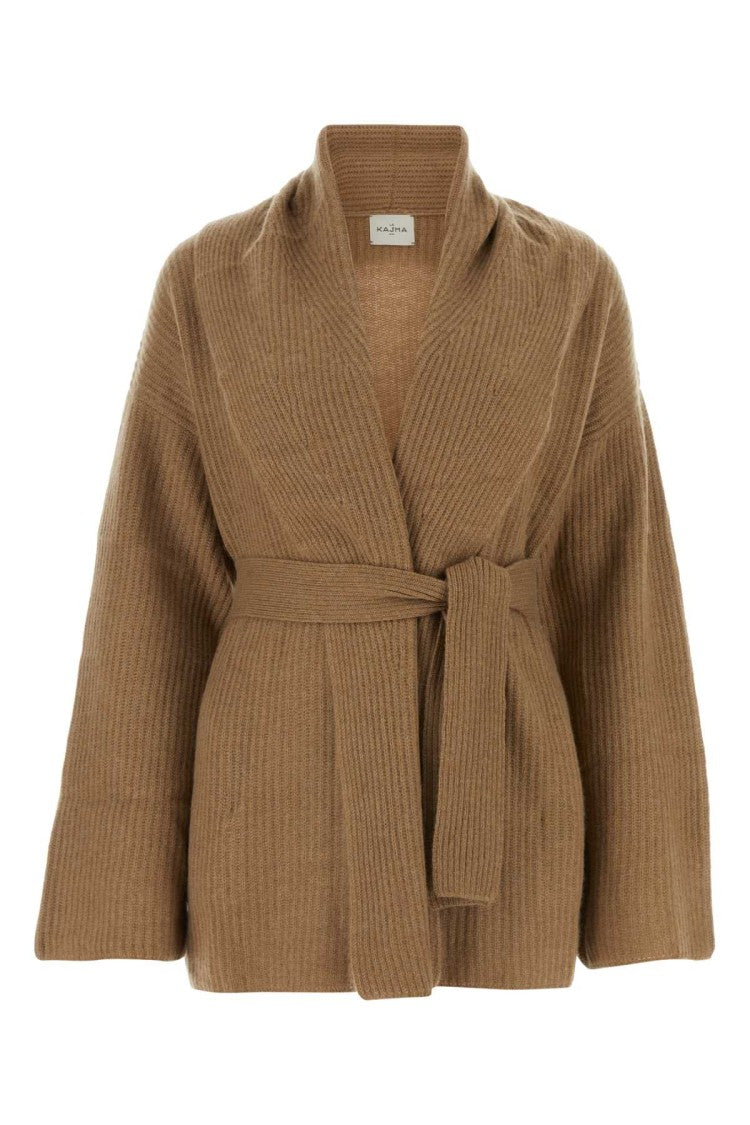 Le Kasha Biscuit Cashmere Cardigan