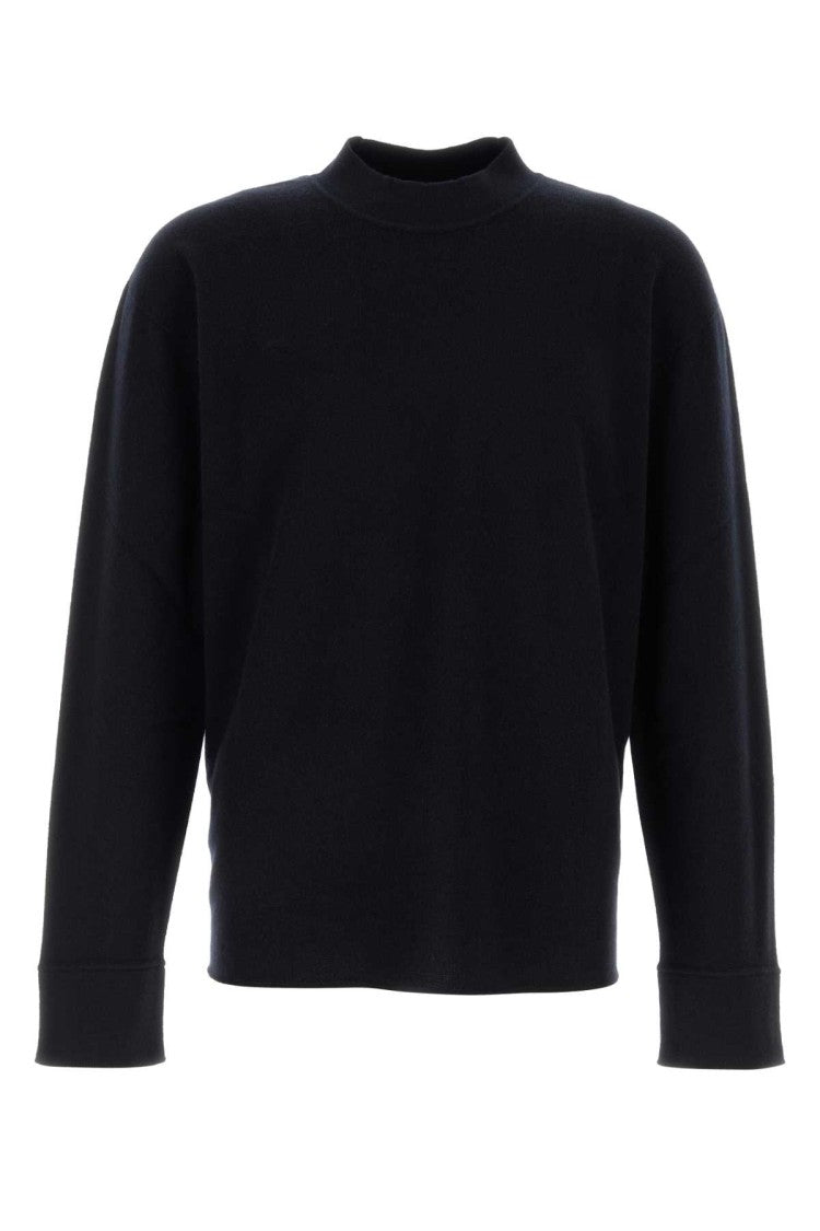 The Row Midnight Blue Stretch Cashmere Blend Hermann Sweater