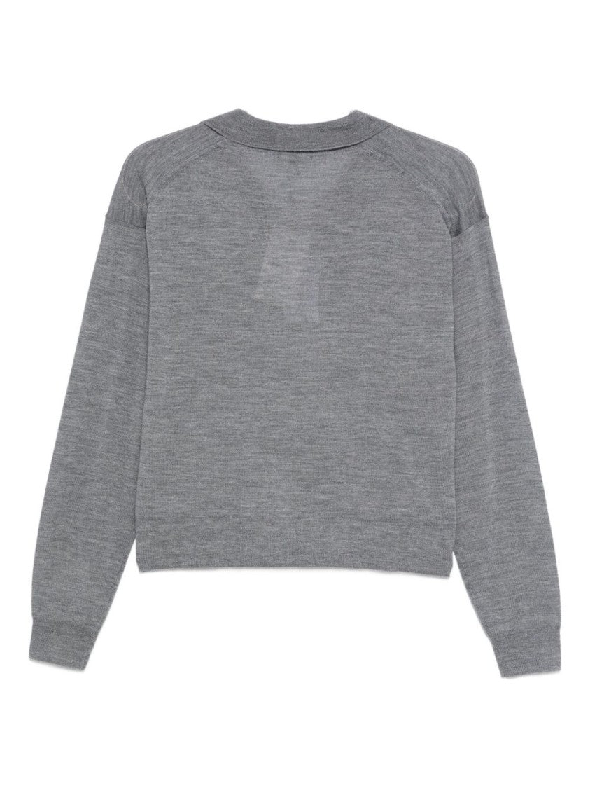 Soeur Merino Wool Sweater With V-Neck