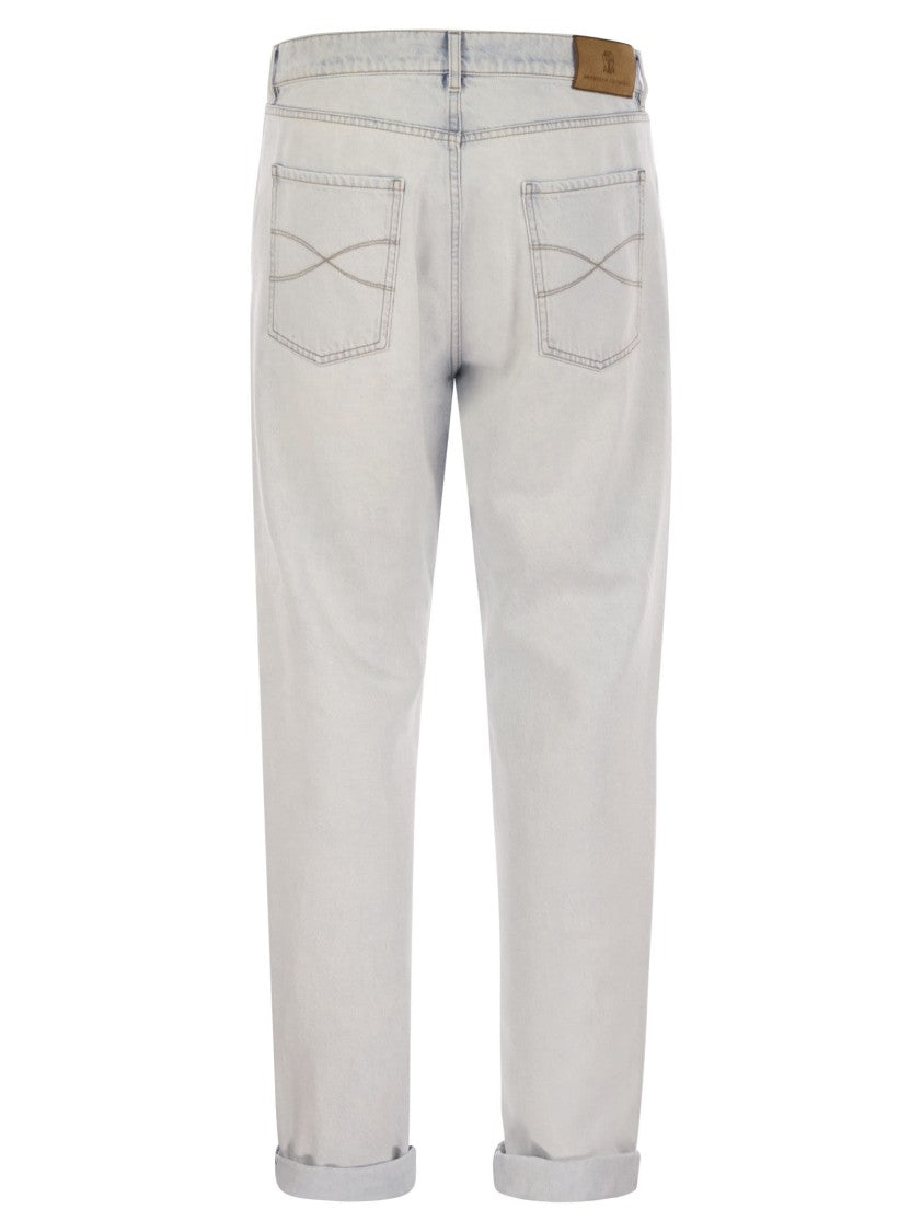 Brunello Cucinelli Five-Pocket Iconic Fit Denim Trousers
