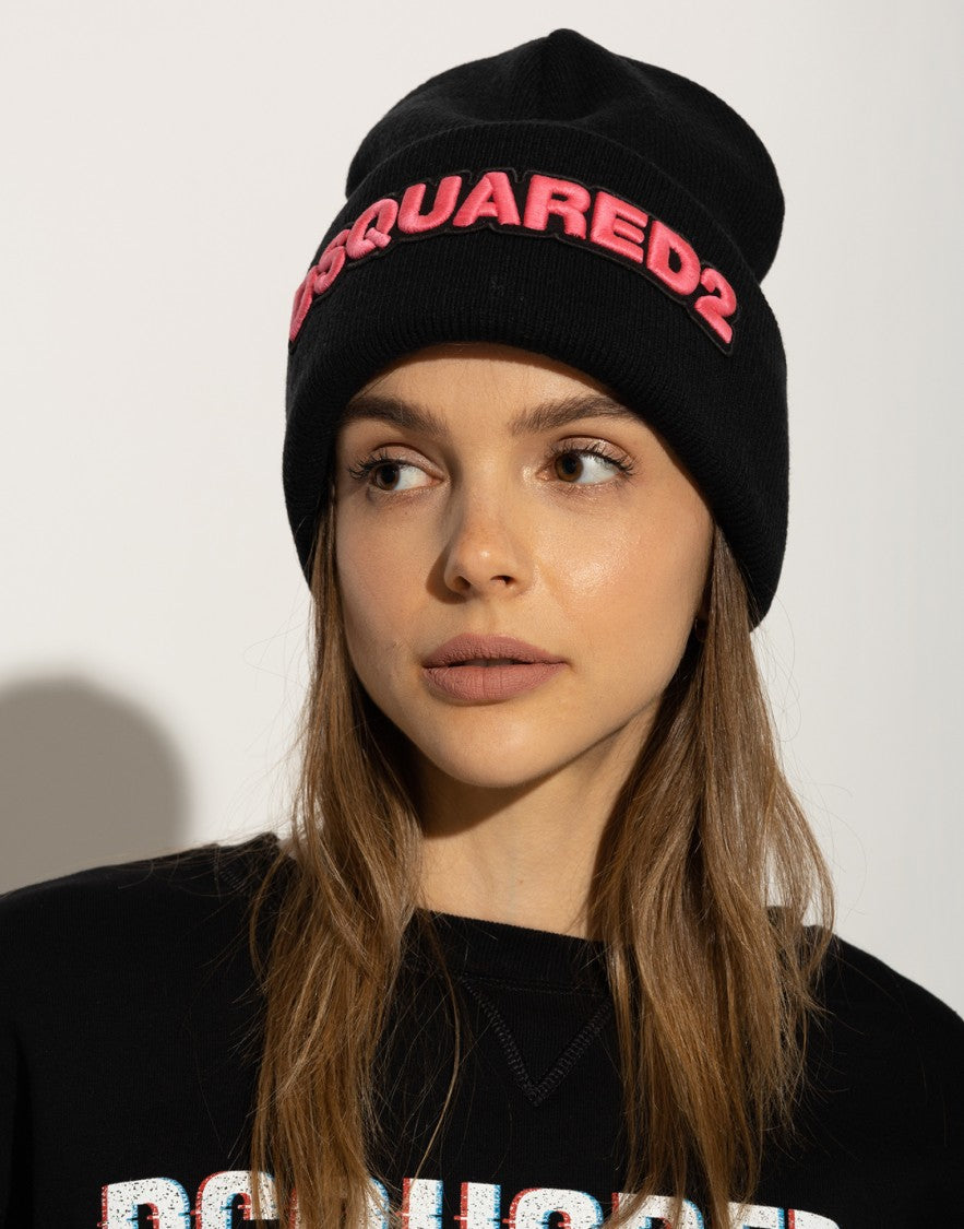 Dsquared2 Logo Wool Beanie