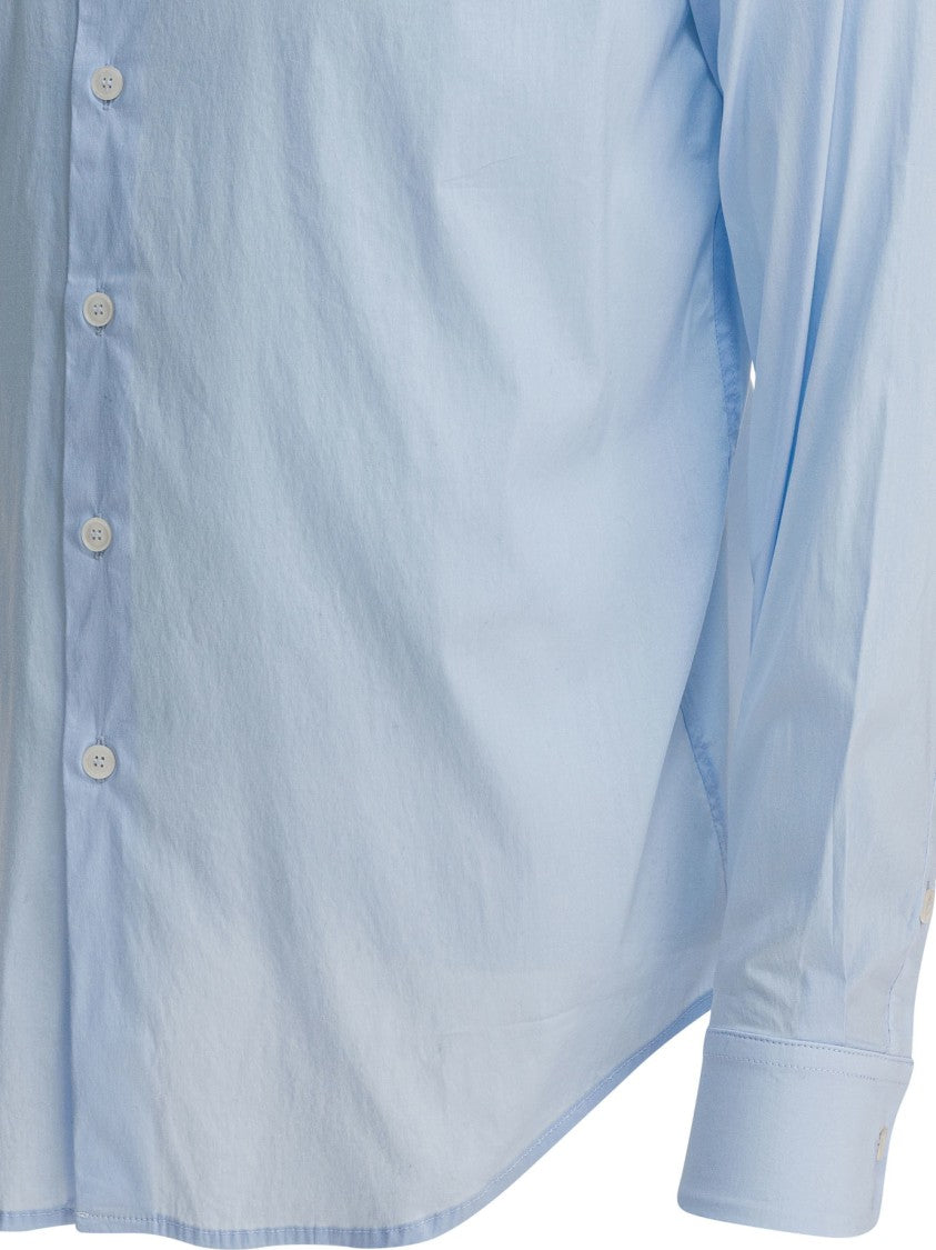 Altum Long-Sleeve Button-Down Cotton-Blend Shirt