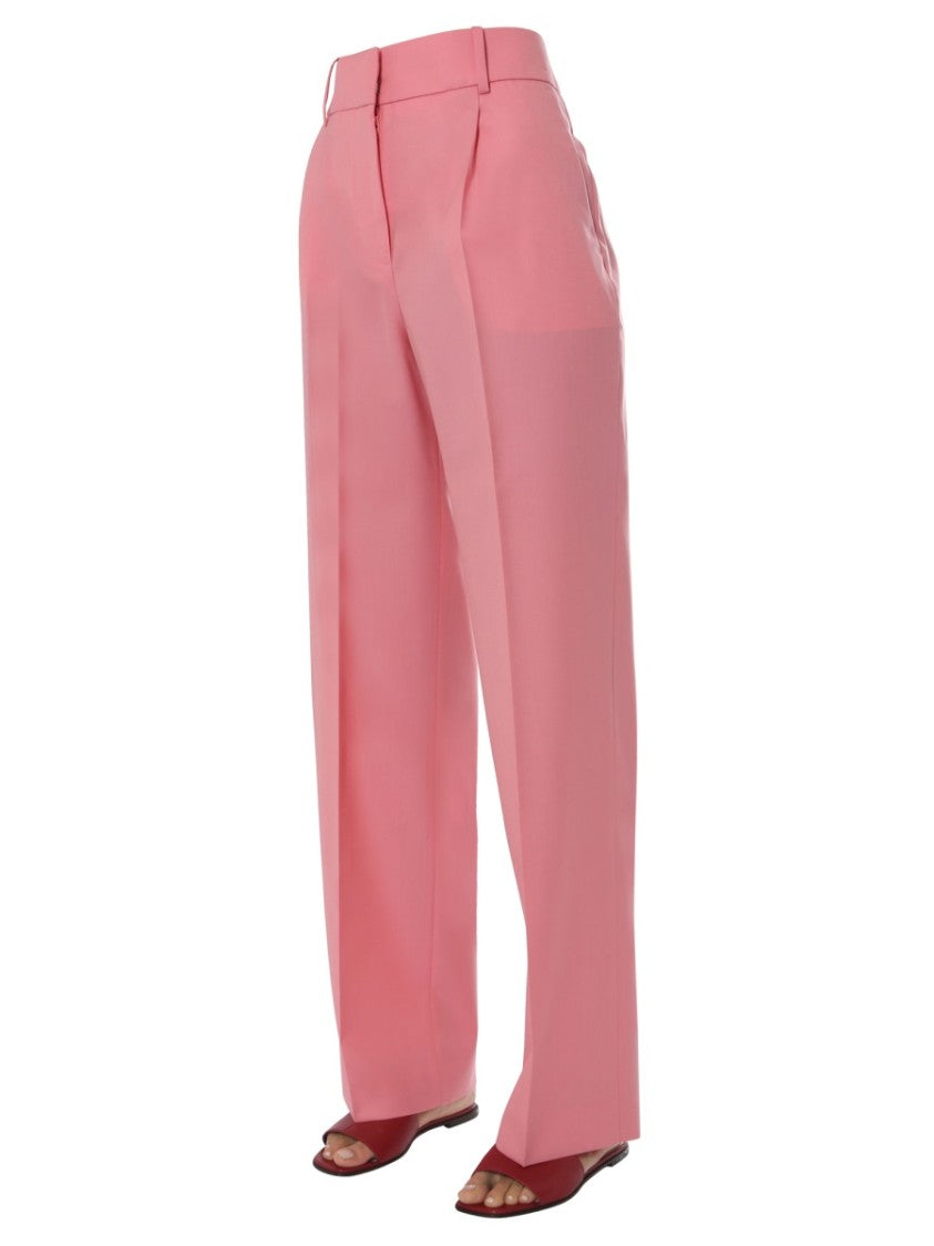 Givenchy Tailored Pink Straight Leg Pants
