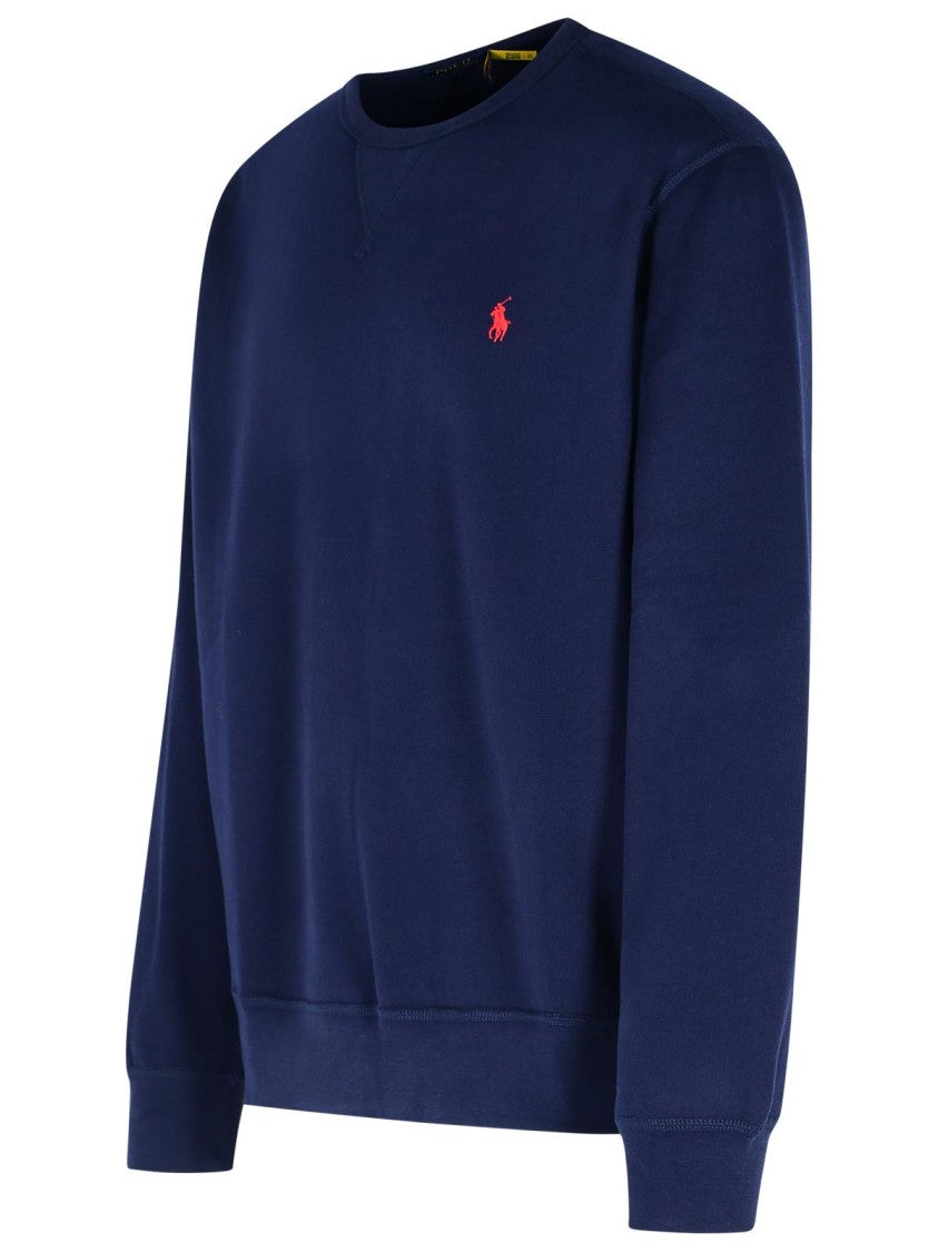 Polo Ralph Lauren Blue Cotton Sweatshirt