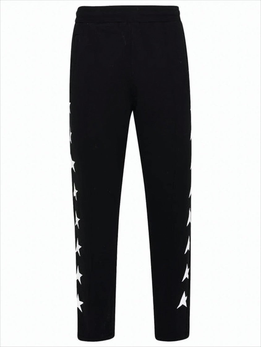 Golden Goose Tapered Track Pants With Star Motifs By Golden Goose