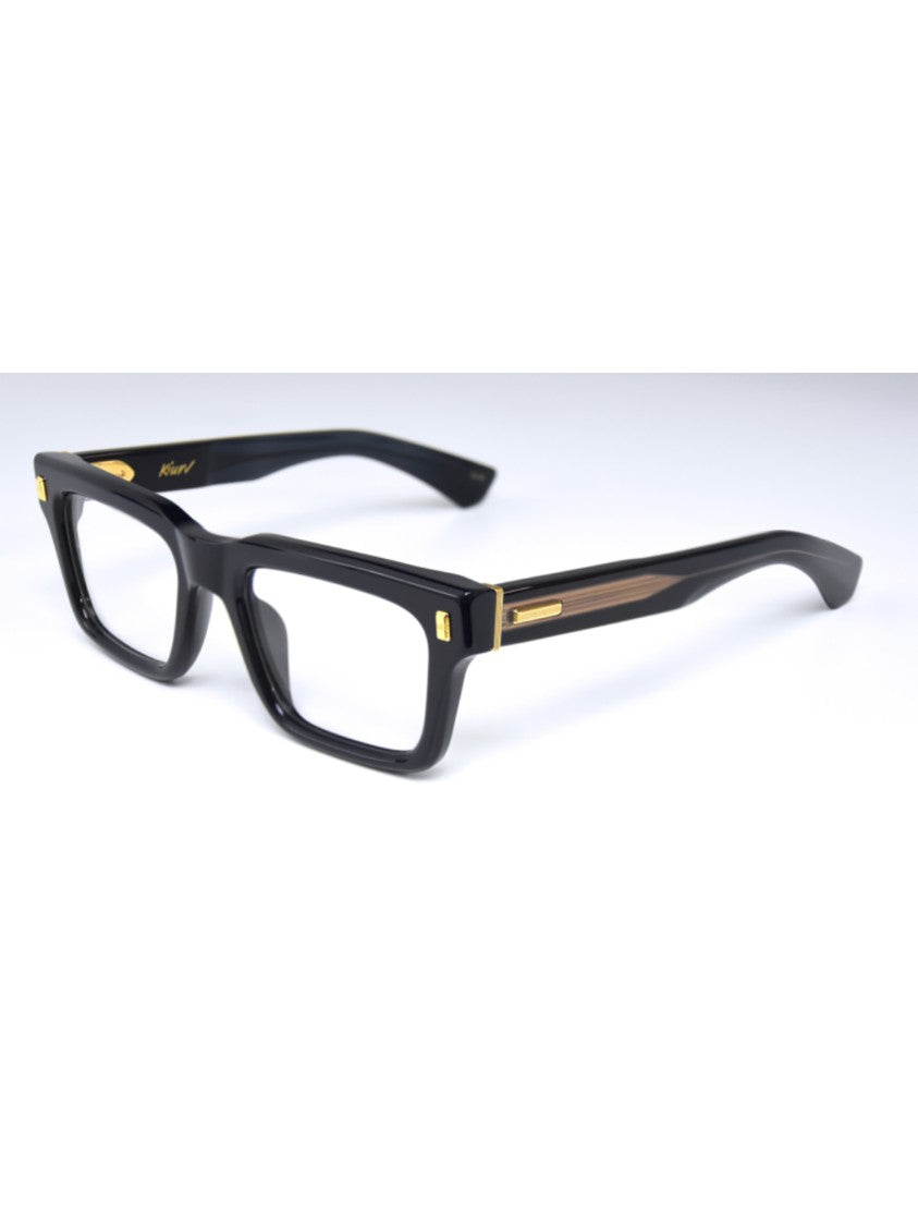 Kiurv Bold Rectangular Optical Frames With Glossy Finish