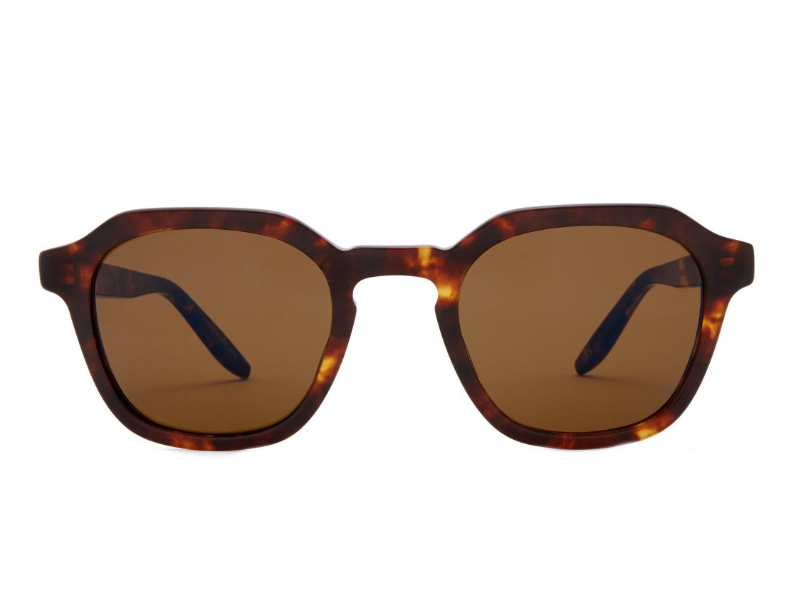 Barton Perreira Brown Bp40002i Geometric Tortoiseshell Acetate Sunglasses
