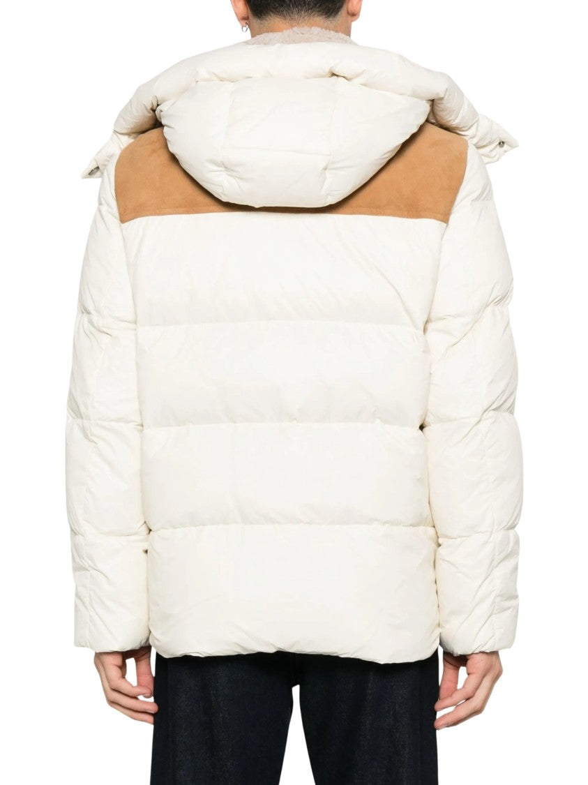 Kired Off-White Tirso 2 Quilted Suede Down Jacket