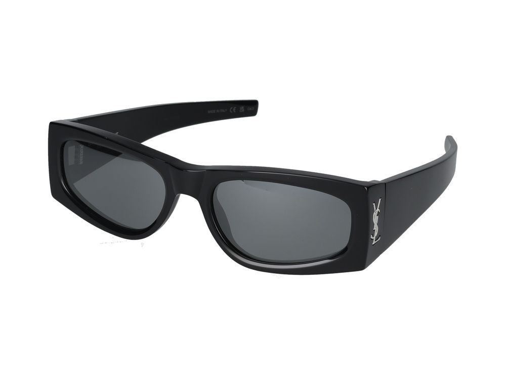 Saint Laurent Sunglasses Saint Laurent Sl M140 002 Black Black Silver 56/18/130
