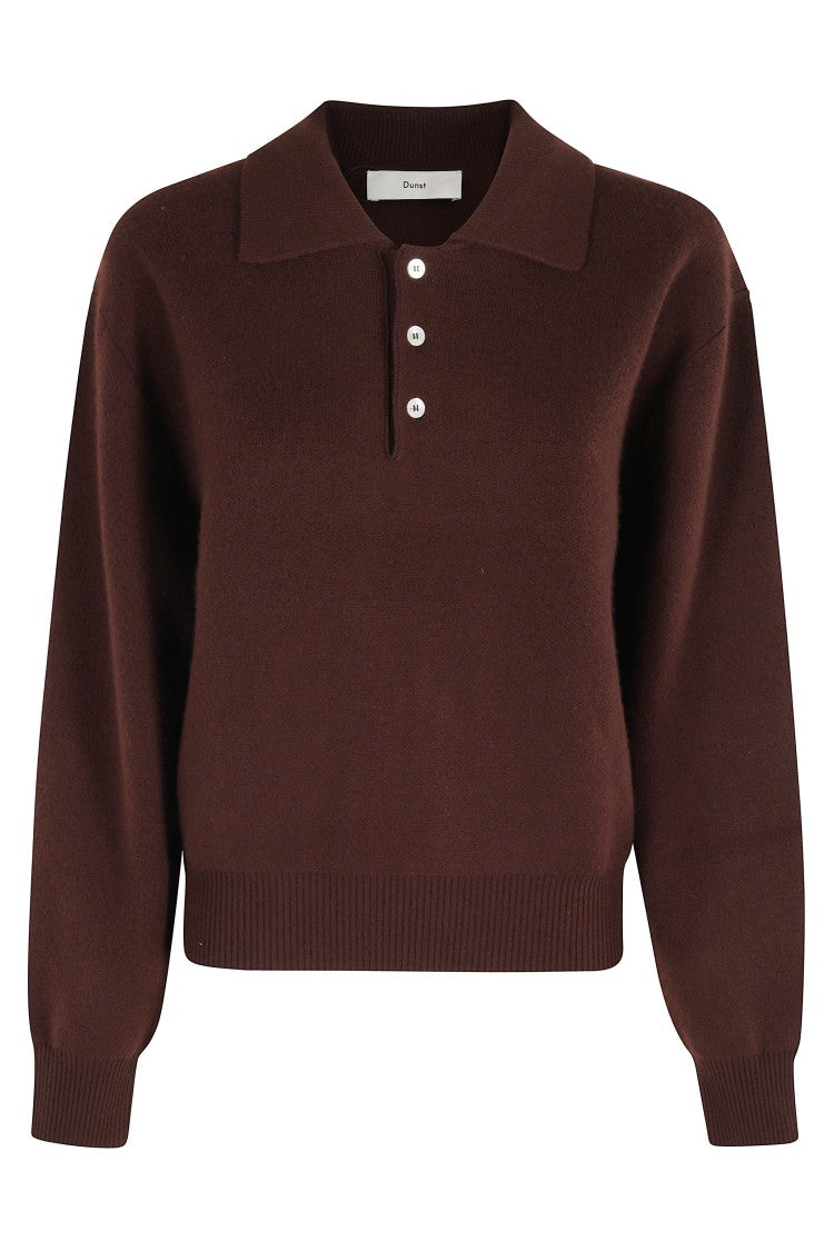 Dunst Cashmere Collared Sweater