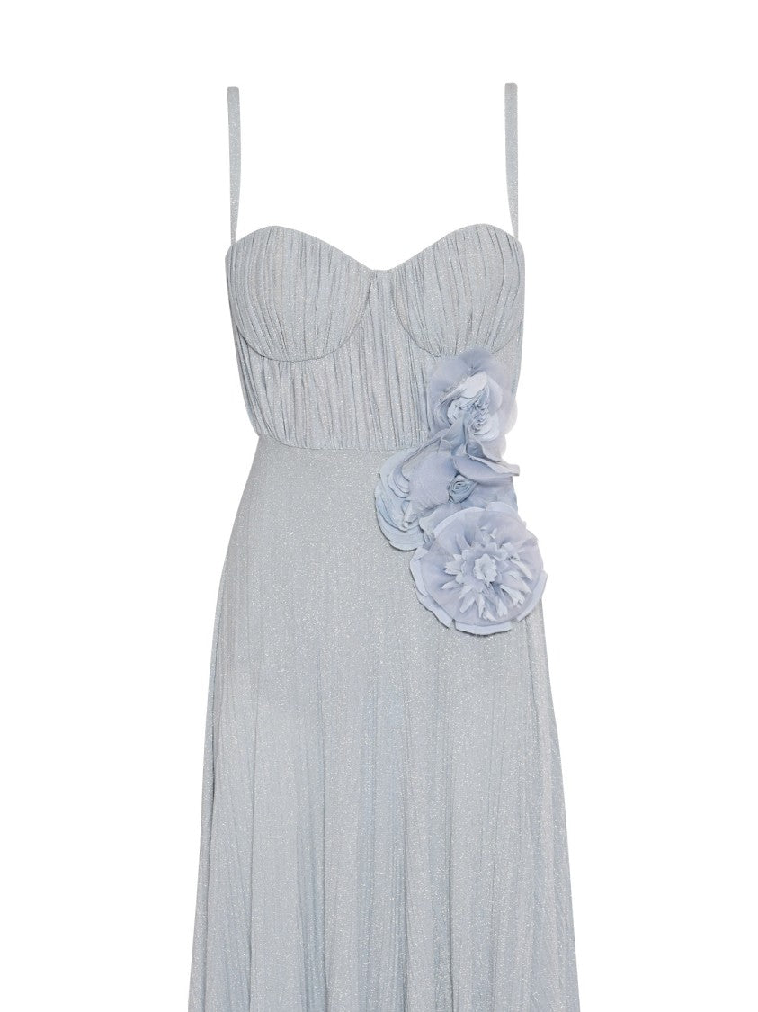 Elisabetta Franchi Sweetheart Neckline Maxi Dress