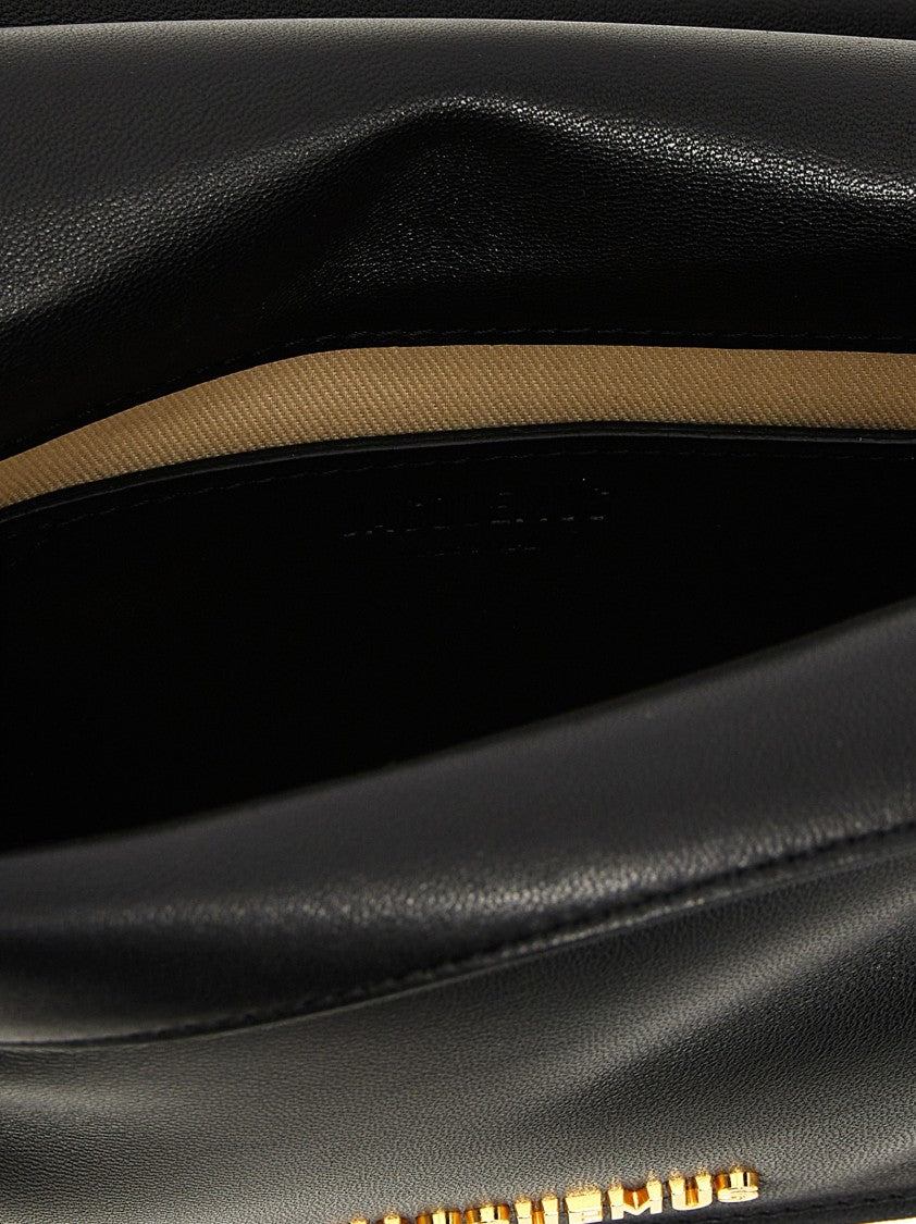 Jacquemus La Petite Pochette Rond Carré' Clutch