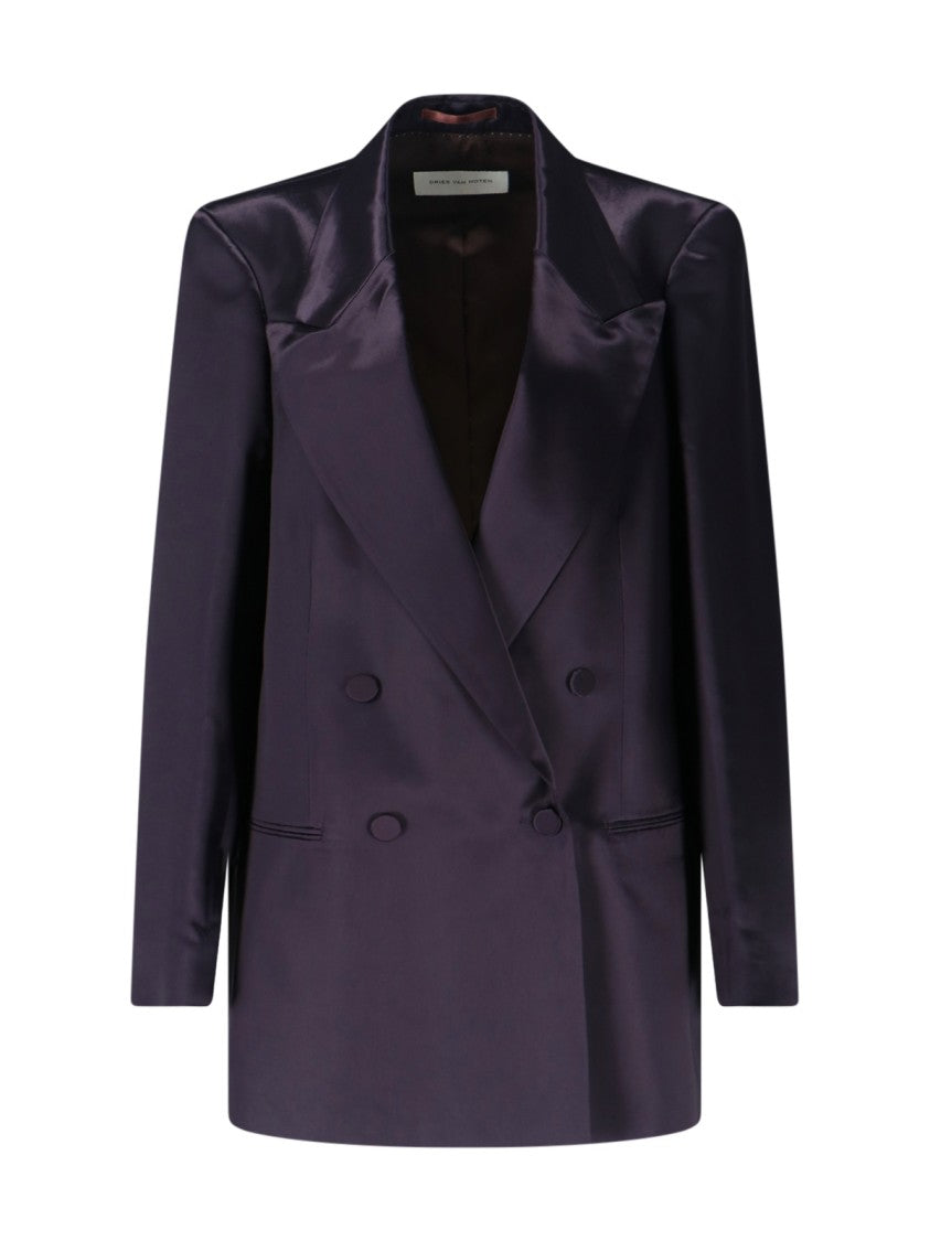 Dries Van Noten Structured Silhouette Jacket With Modern Cut