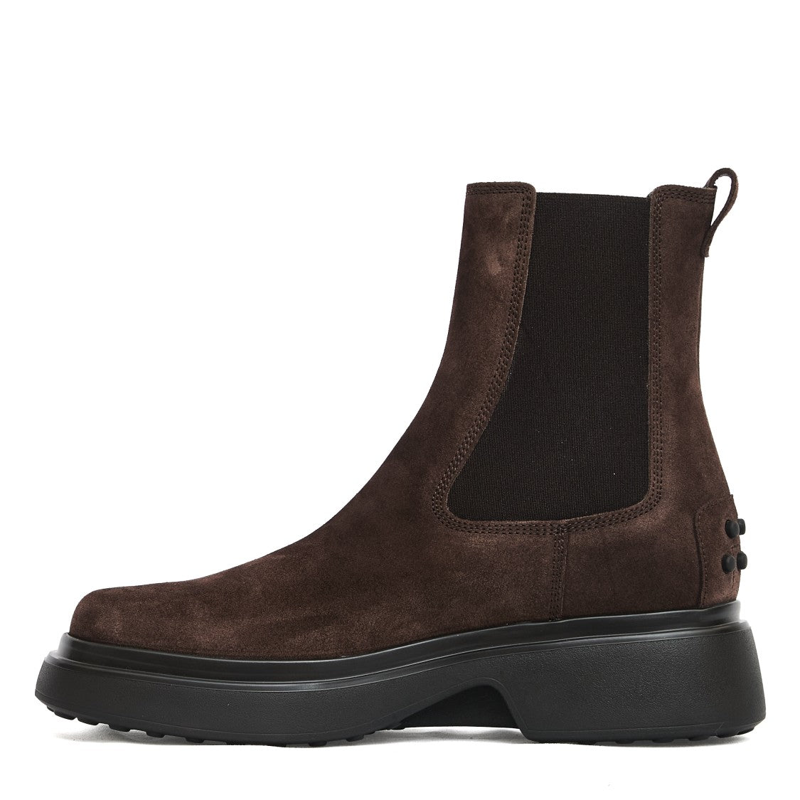 Tod's Brown Suede Chelsea Boots