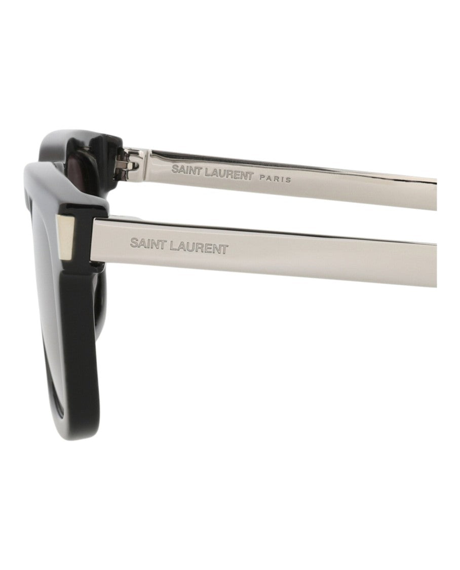Saint Laurent Square-Frame Recycled Acetate Sunglasses