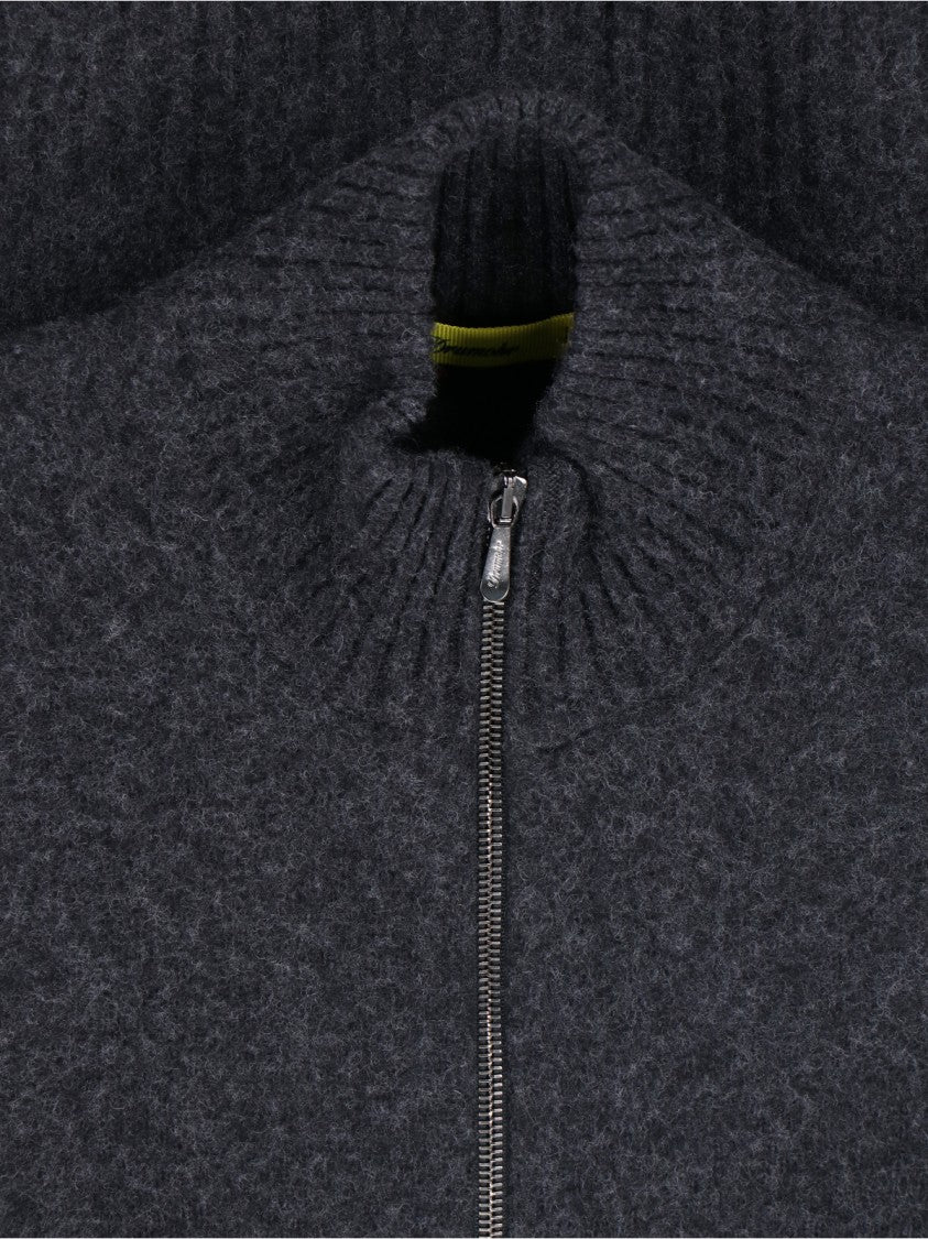 Drumohr Lambswool Sweater – Grey