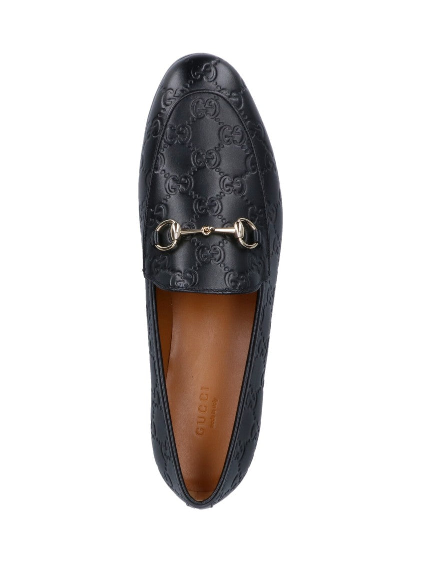 Gucci "Jordaan" Loafers – Black