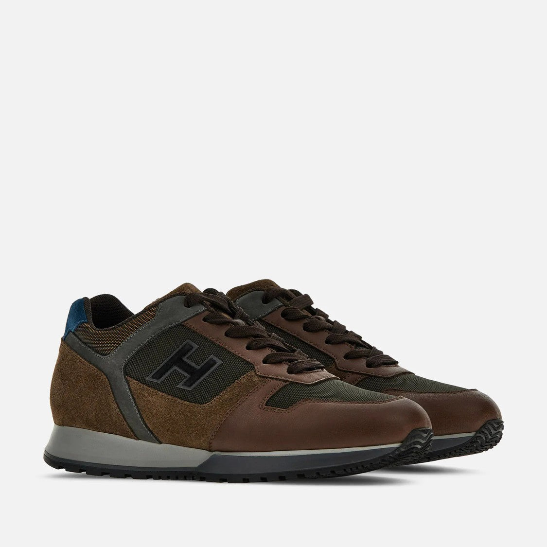 Hogan H321 Brown Sneakers