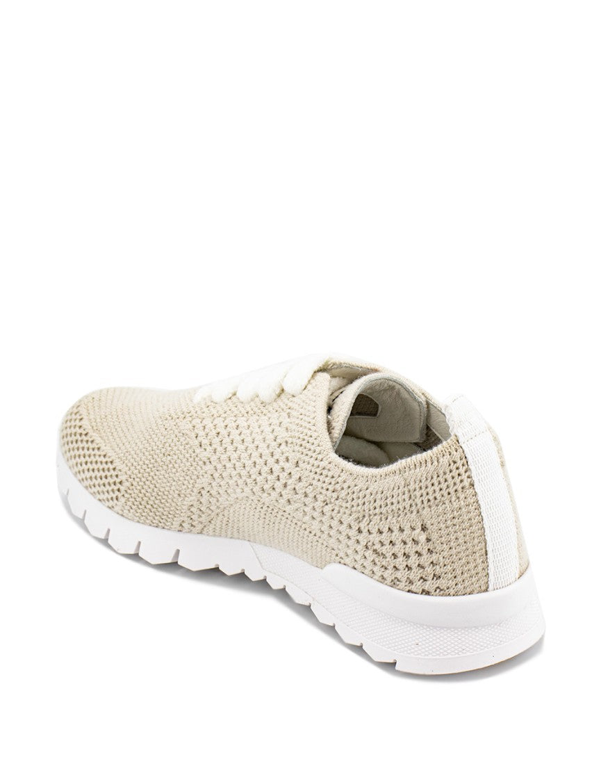 Kiton Beige Knitted Fabric Runners