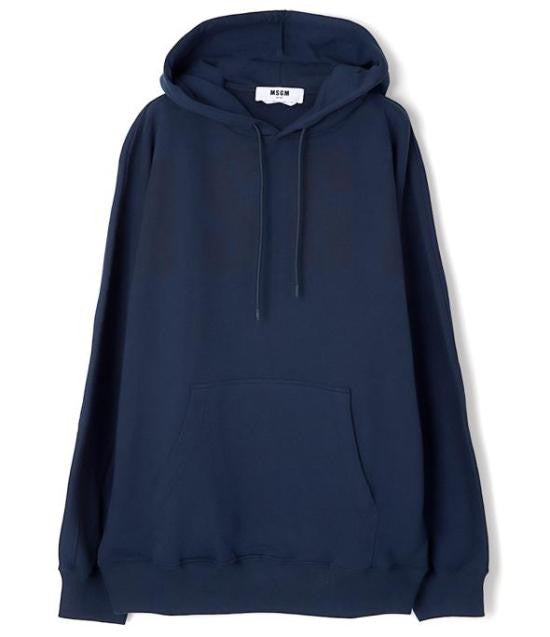 Msgm Oversized Hoodie With Adjustable Drawstring And Spacious Pocket