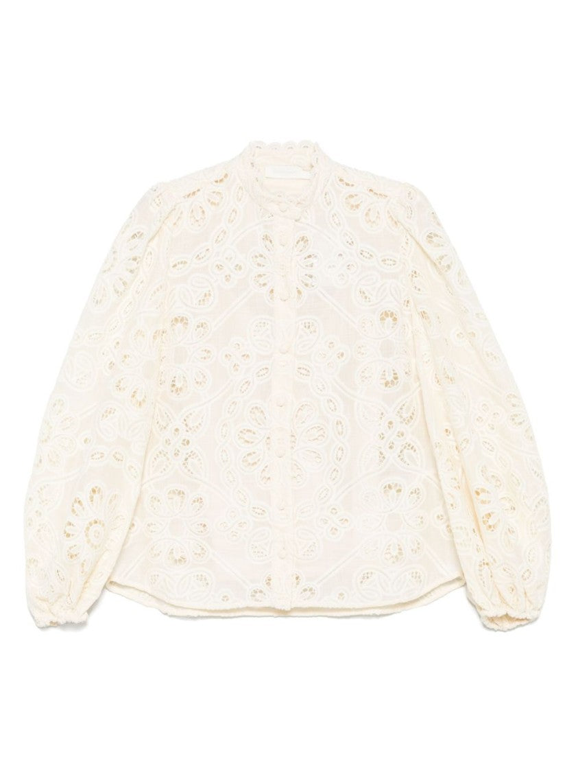 Zimmermann Rhiannon Embroidered Blouse