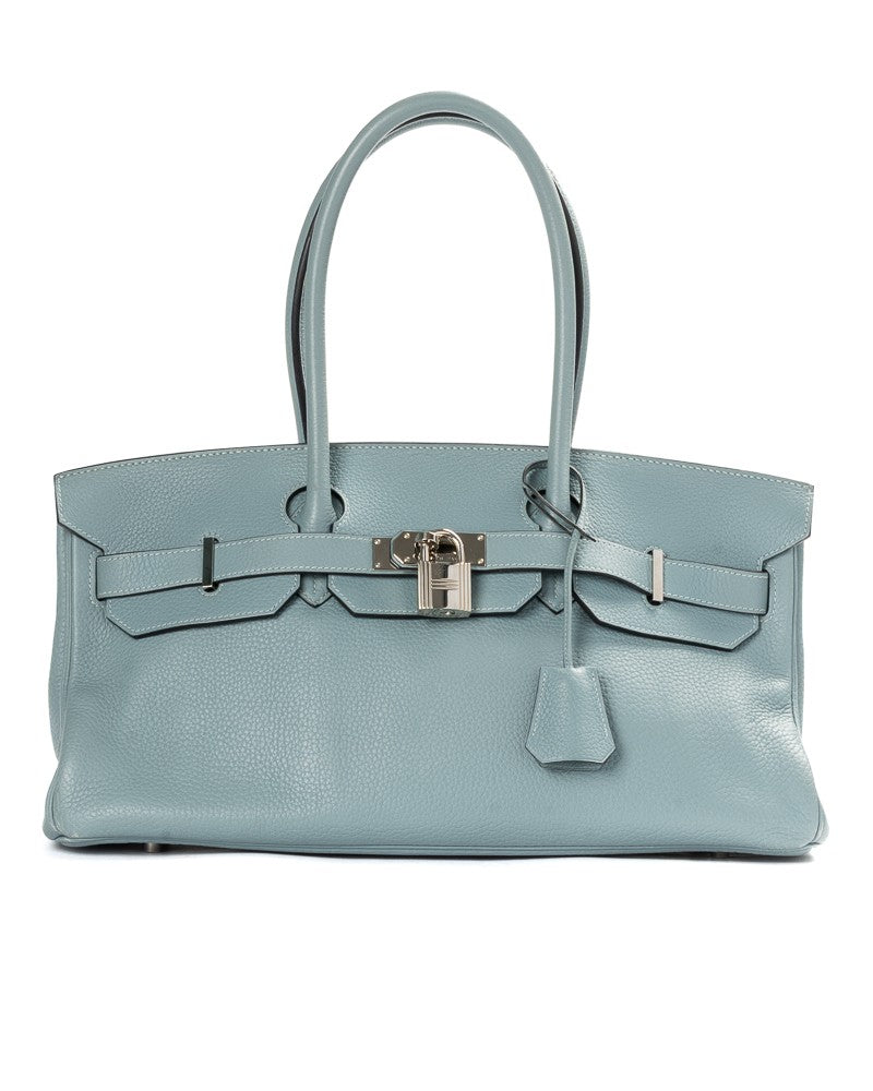 Hermès Birkin Shoulder Bag 42 Togo Sky Blue
