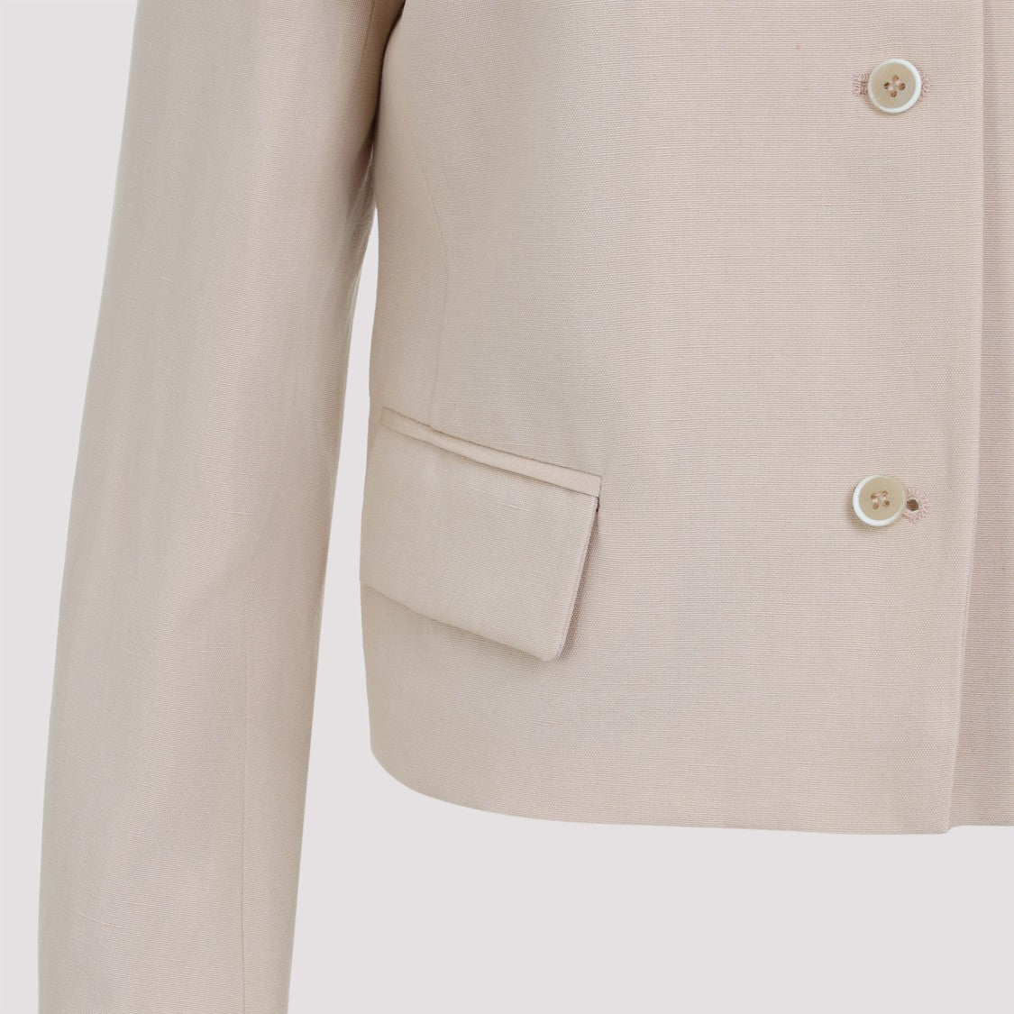Fabiana Filippi Beige Virgin Wool Jacket