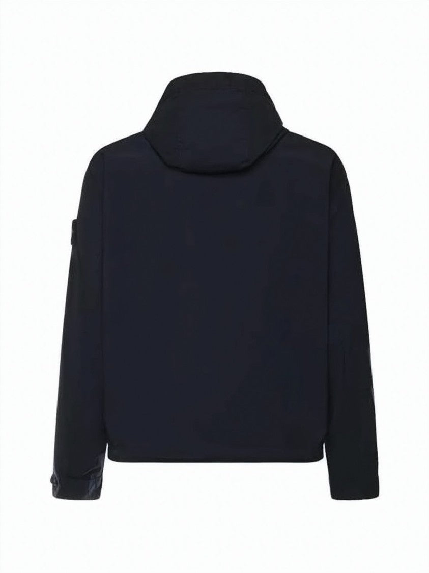 Stone Island Structured Black Casual Jacket