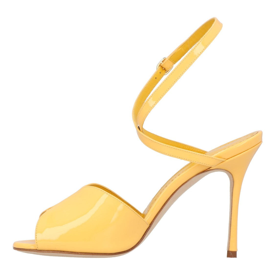 Manolo Blahnik Hourani 105 Sandal Yellow