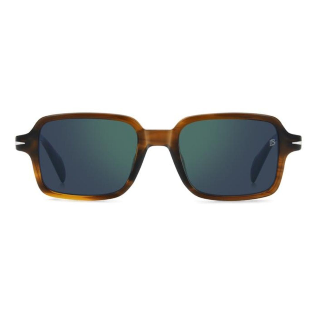 David Beckham Db 1179/S Rectangular Tortoiseshell Sunglasses