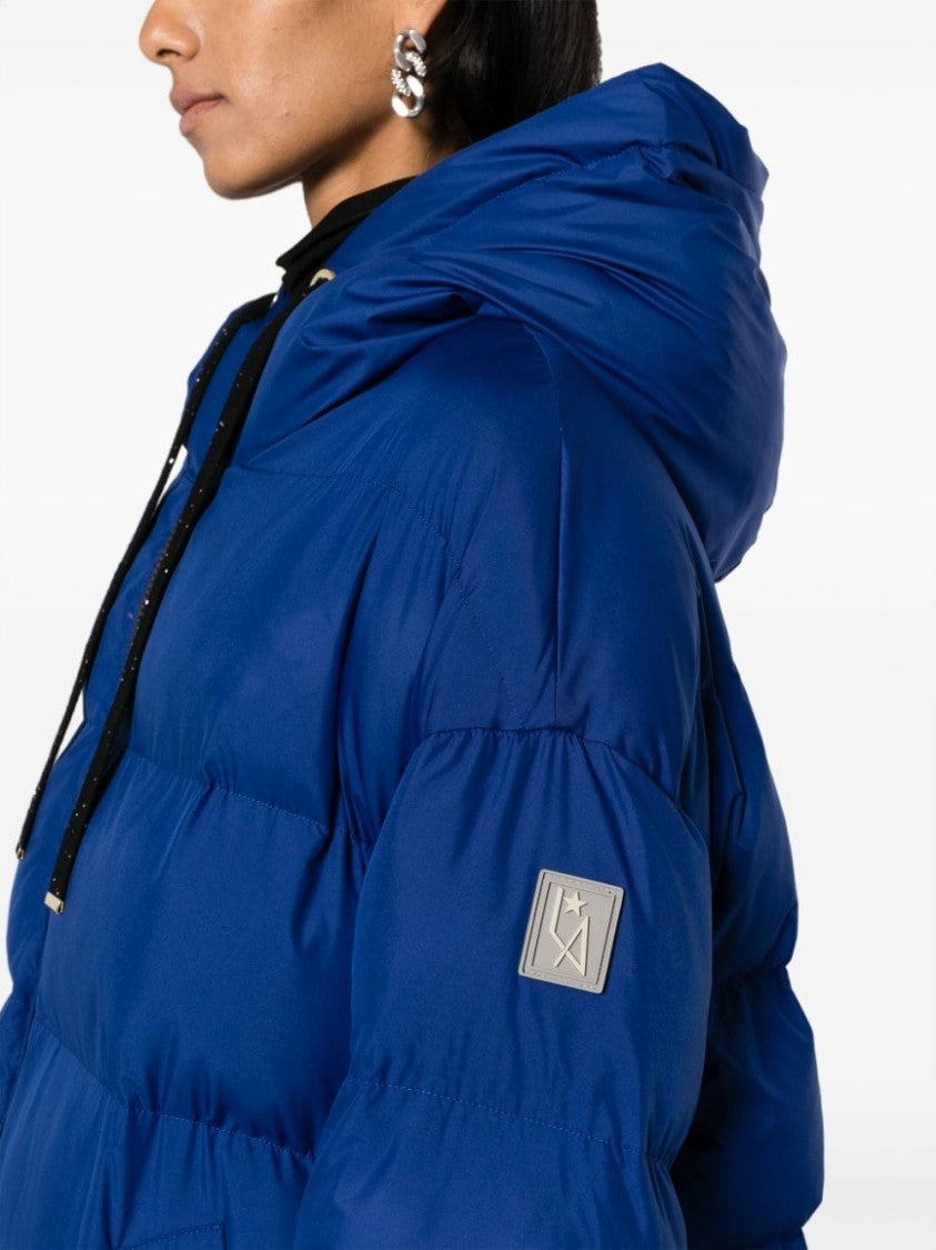 Lorena Antoniazzi Hooded Zip-Up Padded Coat