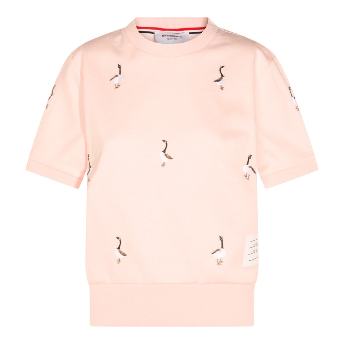 Thom Browne Pink Cotton Knitwear