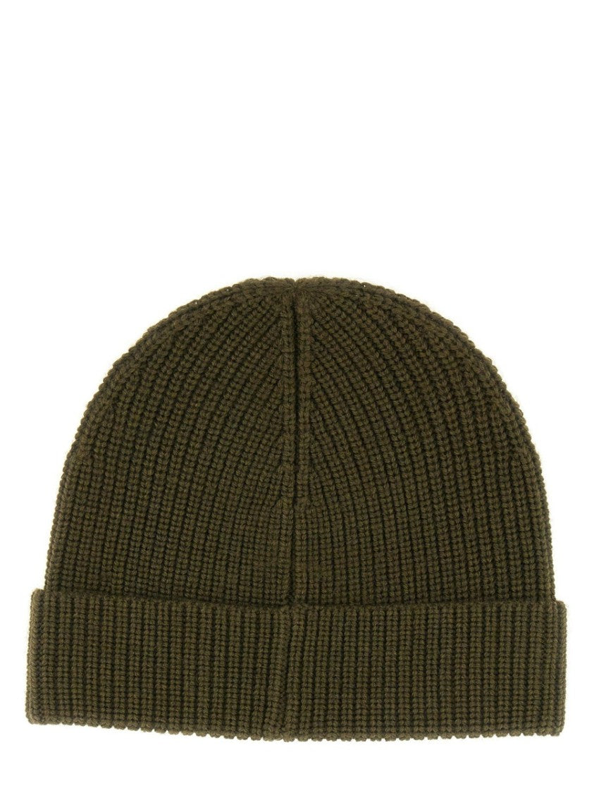 Isabel Marant Ribbed Texture Merino Wool Hat