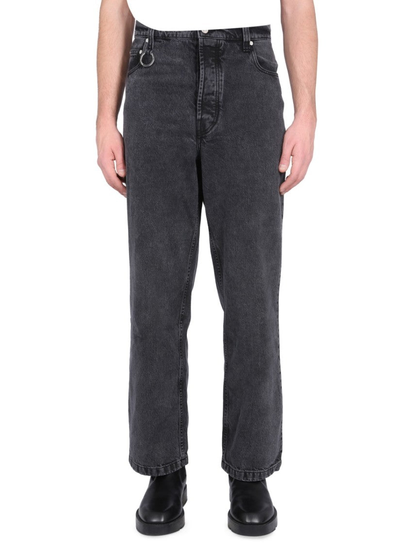 Études High-Waisted Straight-Leg Jeans
