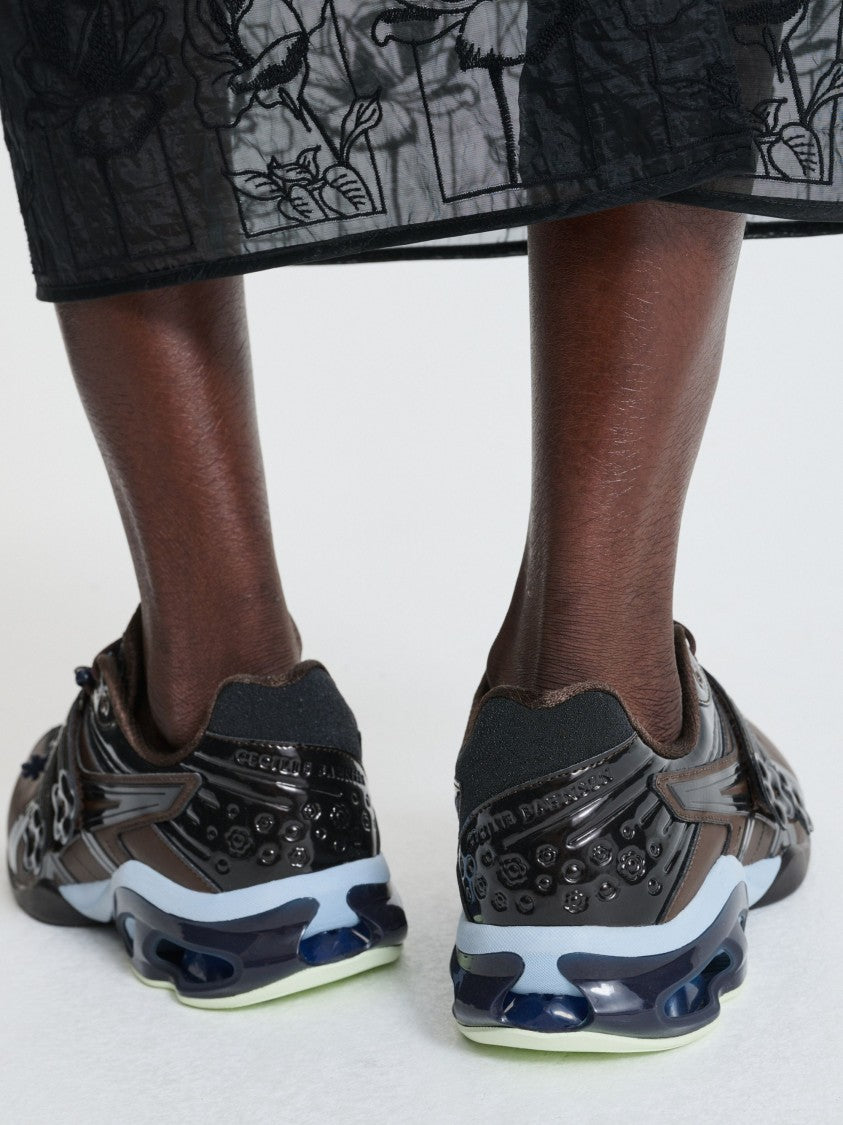 Asics By Cecile Bahnsen Gel-Kinetic Cushioned Leather Sneakers