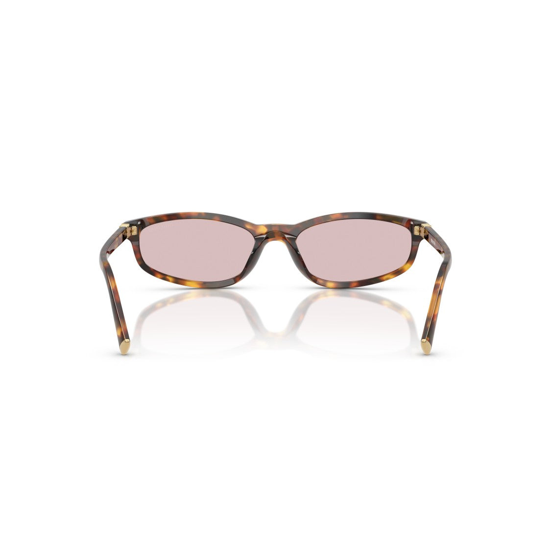 Miu Miu 0Mu A06s Rectangular Tortoiseshell Acetate Sunglasses