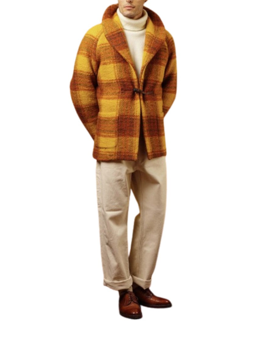 East Harbour Surplus Checked Wool-Blend Jacket