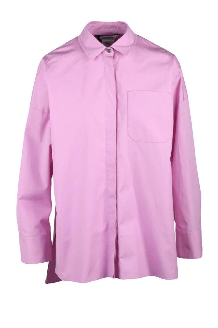 Max Mara 'S Max Mara Maxi Shirt - Pink