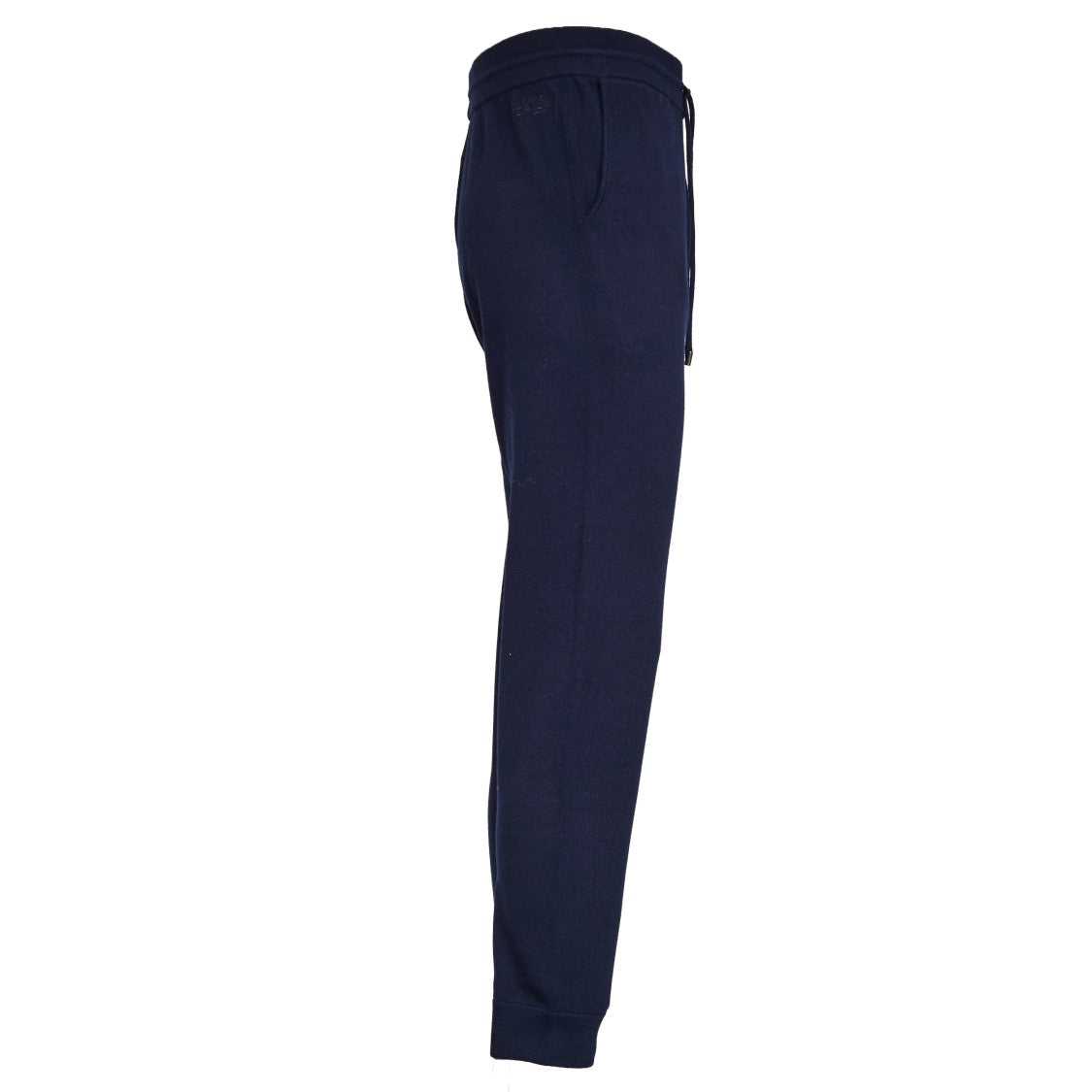 Mc2 Saint Barth Night Blue Trafalgar Wool Knit Trousers