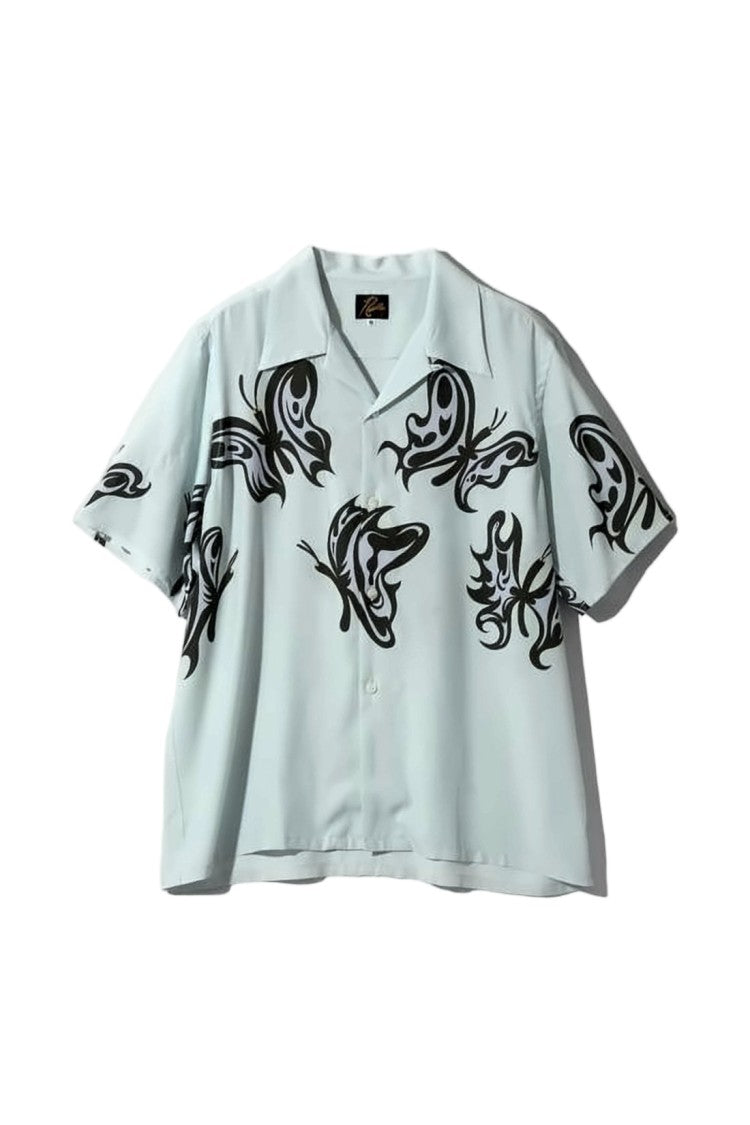 Needles Boxy Blue Polo Shirt