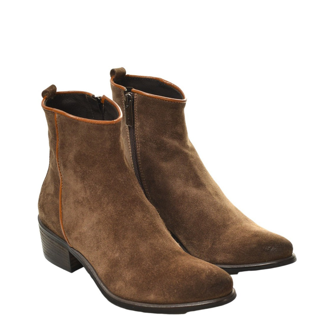 Hundred 100 Sand Suede Texan Ankle Boot