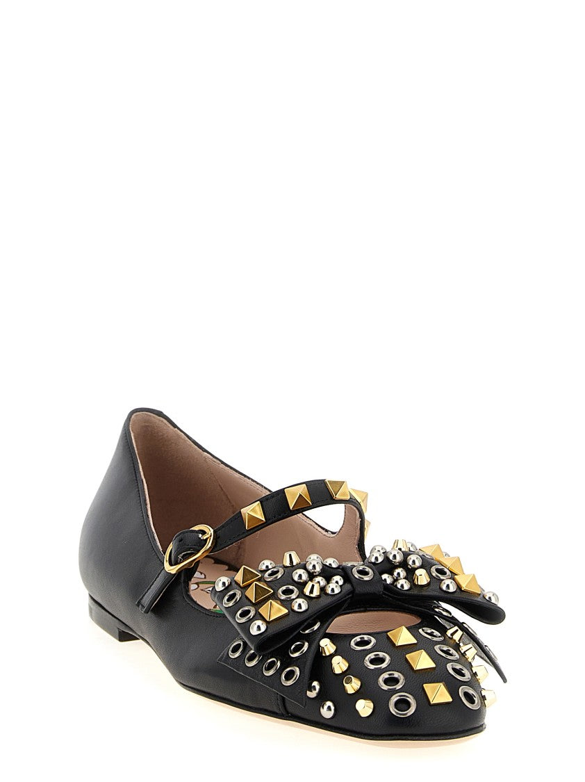 Valentino Garavani 'Bowow' Ballet Flats