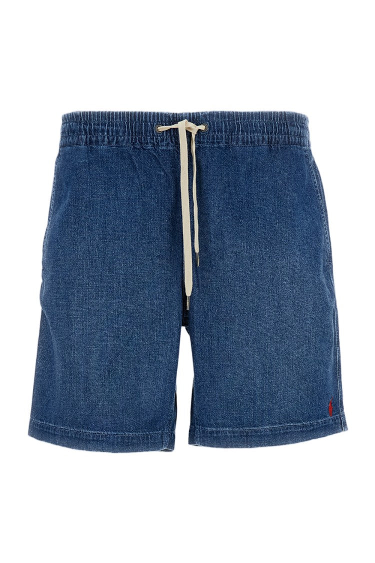 Polo Ralph Lauren Blue Soft Cotton Denim Shorts