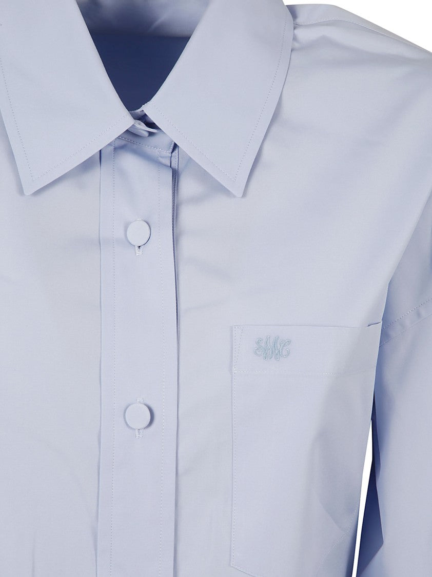 Stella Mccartney Pointed Collar Shirt Dress