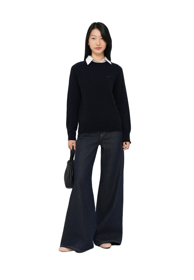 Lacoste 3D Brushed Wool Sweater
