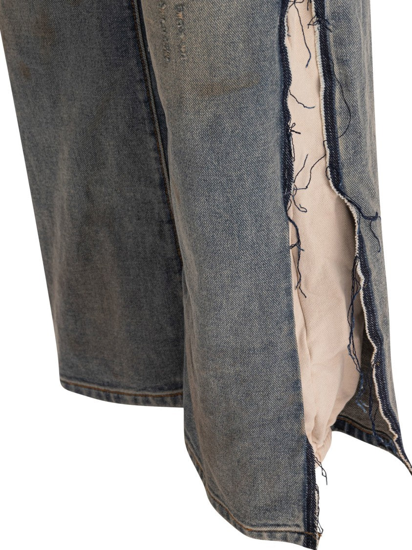 Rrr123 Distressed Denim Jeans