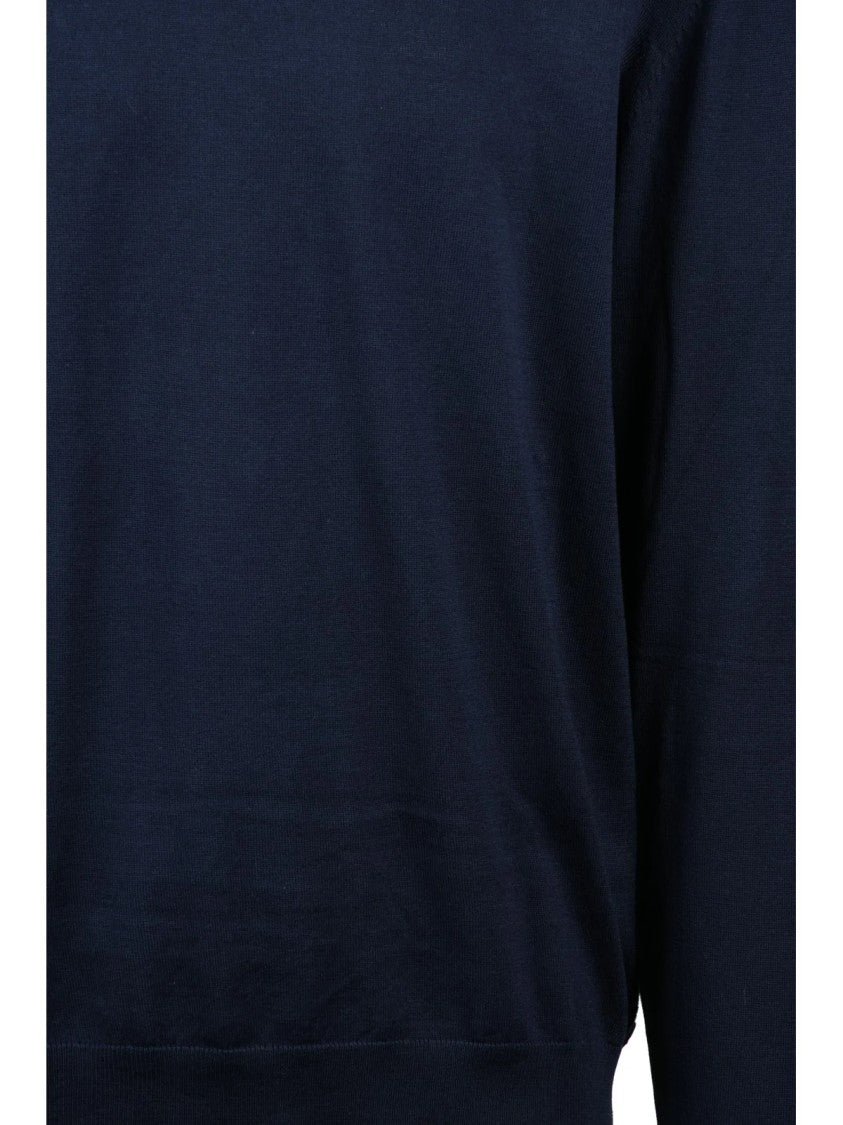 Out/Fit Multicolor Fine-Knit Crewneck Sweater