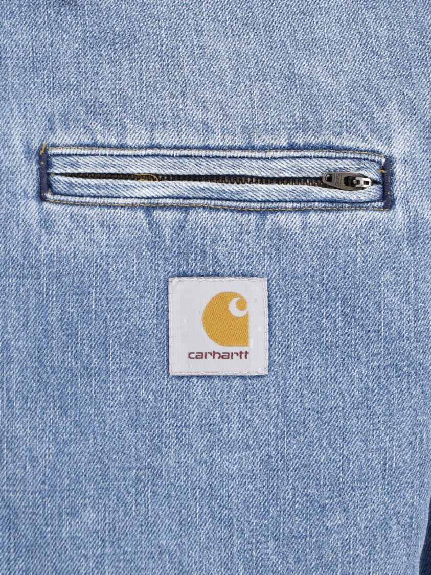 Carhartt Wip Light Blue Og Detroit Denim Jacket